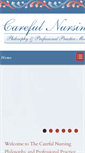 Mobile Screenshot of carefulnursing.ie